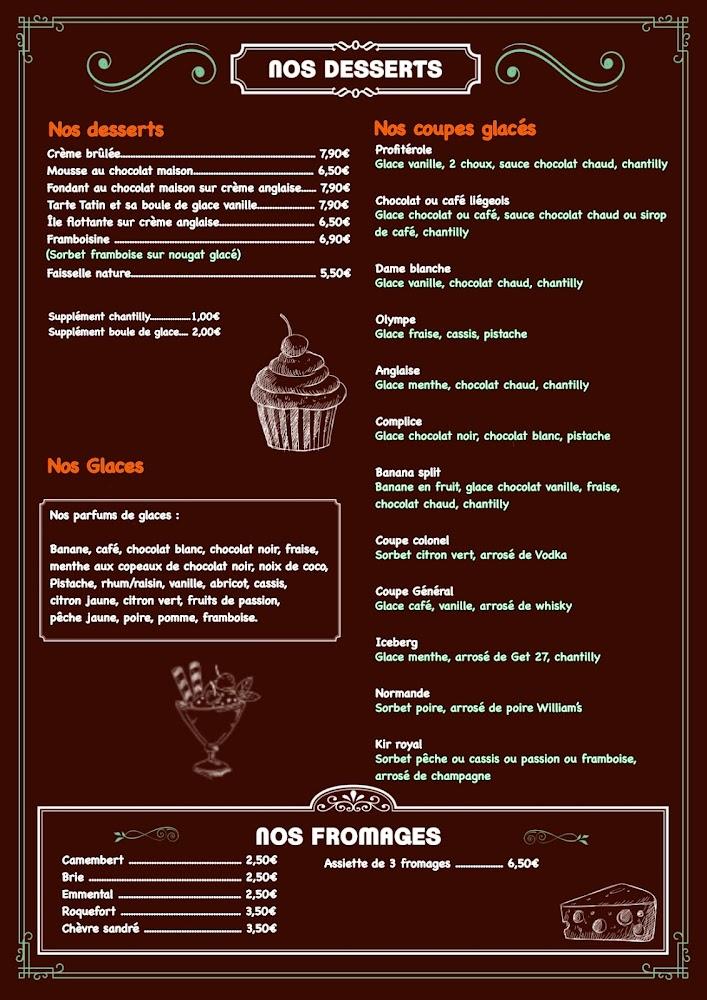 Auberge du Bréon - Menu Image 2